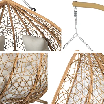 Tavero Hängstol utomhus - beige - Utemöbler & utemiljö - Utesoffa - Hängsoffa