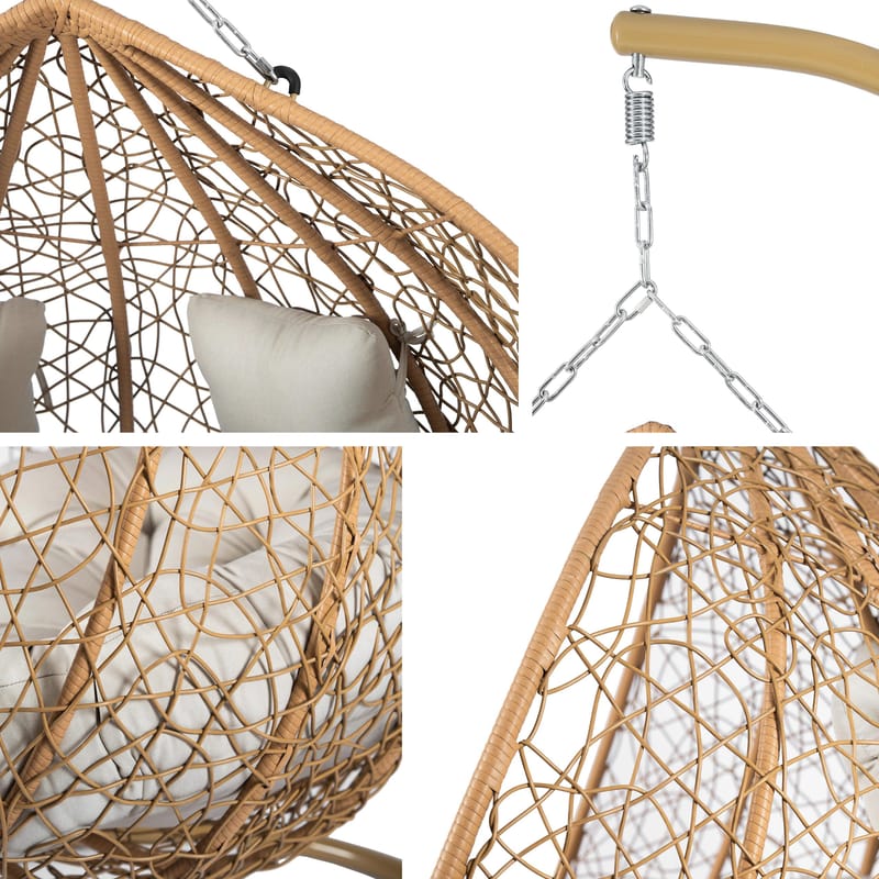 Tavero Hängstol utomhus - beige - Utemöbler & utemiljö - Utesoffa - Hängsoffa