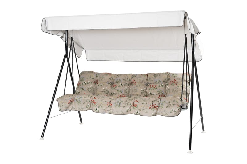 Teneriffa Komplett Hammock 190 cm - Grå/Blommig - Utemöbler & utemiljö - Utesoffa - Hammock
