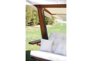 Trädgårds Trippel Gungstol Dasina Natur / Beige - Natur / Beige - Utemöbler & utemiljö - Utesoffa - Hängsoffa