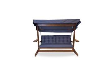 Trädgårds Trippel Gungstol Viva Antracit - Antracit, 237 x 100 x 175 cm - Utemöbler & utemiljö - Utesoffa - Hängsoffa