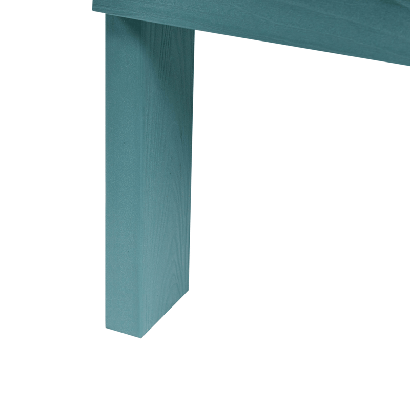 Trädgårdsbänk Adirondack 125 cm - Blå - Utemöbler & utemiljö - Utesoffa - Trädgårdsbänk & utebänk