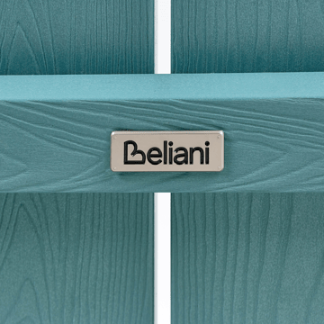 Trädgårdsbänk Adirondack 125 cm - Blå - Utemöbler & utemiljö - Utesoffa - Trädgårdsbänk & utebänk