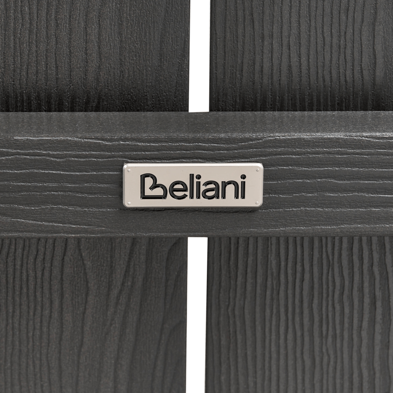 Trädgårdsbänk Adirondack 125 cm - Grå - Utemöbler & utemiljö - Utesoffa - Trädgårdsbänk & utebänk