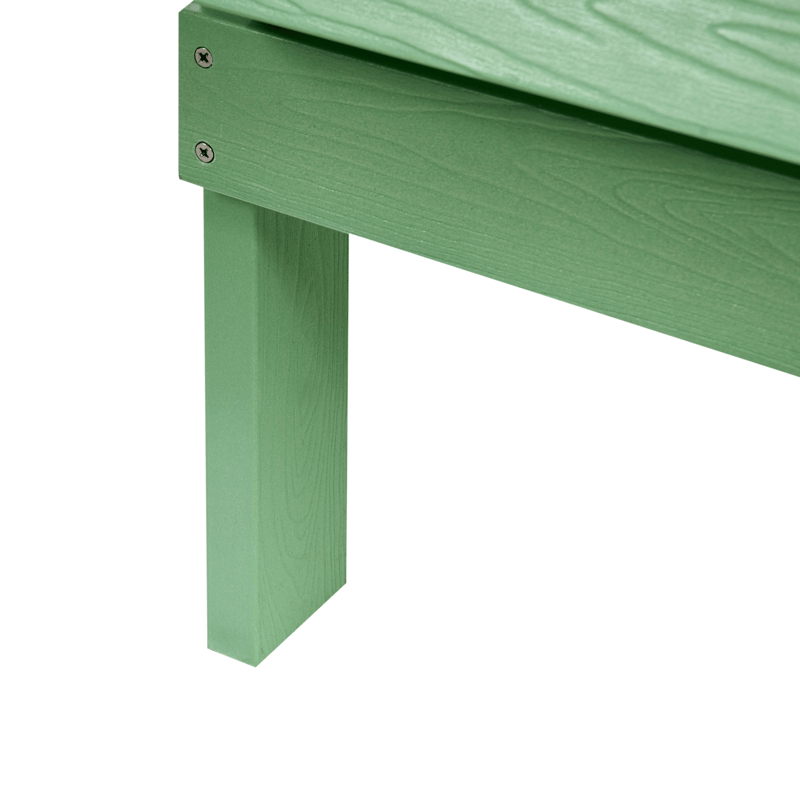 Trädgårdsbänk Adirondack 125 cm - Grön - Utemöbler & utemiljö - Utesoffa - Trädgårdsbänk & utebänk