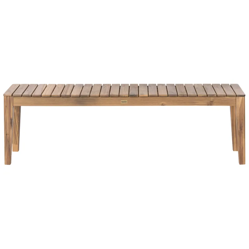 Trädgårdsbänk Chioggia 155 cm Akaciaträ - Brun - Utemöbler & utemiljö - Utesoffa - Trädgårdsbänk & utebänk