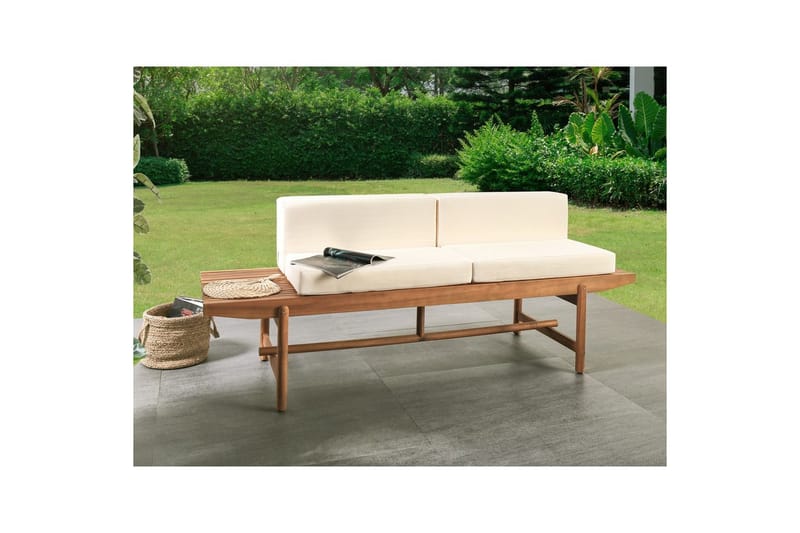 Trädgårdsbänk Giaveno - 210x65x84 cm - Utemöbler & utemiljö - Utesoffa - Trädgårdsbänk & utebänk