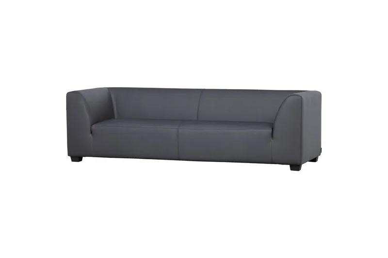 Trädgårdsbänk Hollandia, Grå, 3 Platser