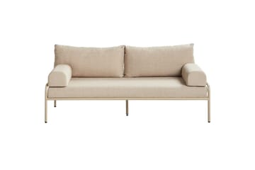 Trädgårdsbänk med dyna Solofra - Utemöbler & utemiljö - Utesoffa - Trädgårdssoffa