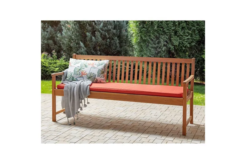 Trädgårdsbänk med dyna Vivara - Utemöbler & utemiljö - Utesoffa - Trädgårdsbänk & utebänk