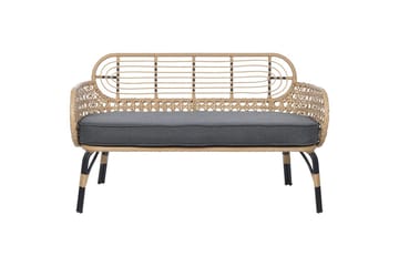 Trädgårdsbänk med dyna Pratello - Utemöbler & utemiljö - Utesoffa - Trädgårdssoffa