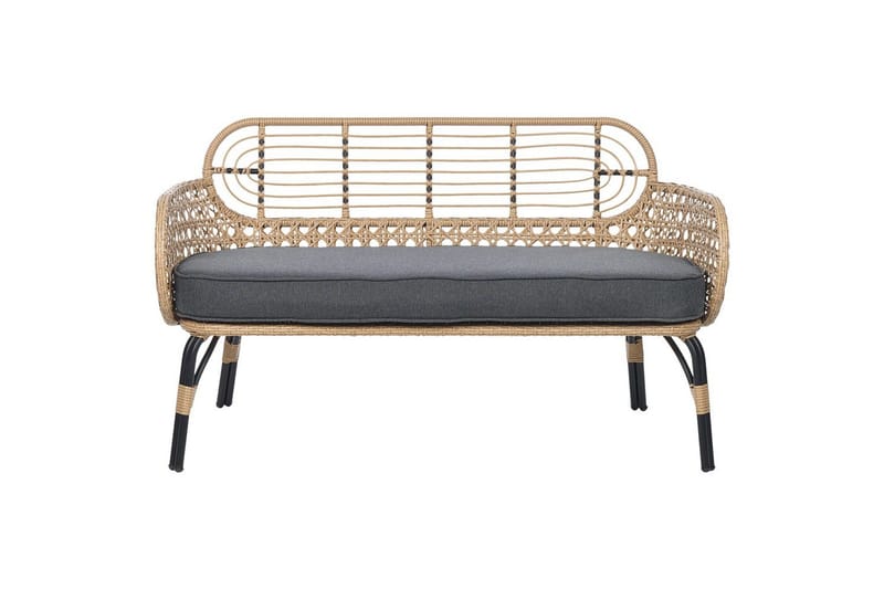 Trädgårdsbänk med dyna Pratello