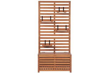 Trädgårdsbänk med väggpanel Matino - Utemöbler & utemiljö - Utesoffa - Trädgårdsbänk & utebänk