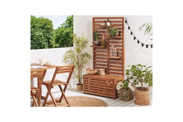 Trädgårdsbänk med väggpanel Matino - Utemöbler & utemiljö - Utesoffa - Trädgårdsbänk & utebänk