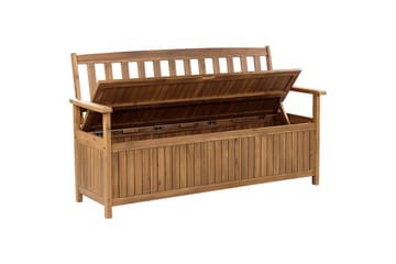 Trädgårdsbänk Sovana Ljus trä - Ljus trä - Utemöbler & utemiljö - Utesoffa - Trädgårdsbänk & utebänk