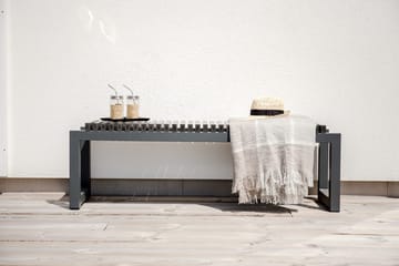 Athena Bänk Utomhus 140 cm - Svart - Utemöbler & utemiljö - Utesoffa - Trädgårdsbänk & utebänk