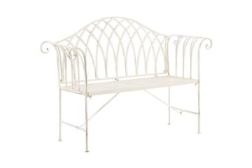 Estadilla Trädgårdsbänk - Vit - Utemöbler & utemiljö - Utesoffa - Trädgårdsbänk & utebänk