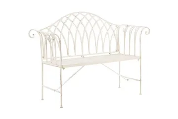 Estadilla Trädgårdsbänk - Vit - Utemöbler & utemiljö - Utesoffa - Trädgårdsbänk & utebänk