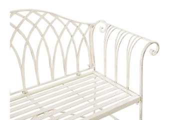 Estadilla Trädgårdsbänk - Vit - Utemöbler & utemiljö - Utesoffa - Trädgårdsbänk & utebänk