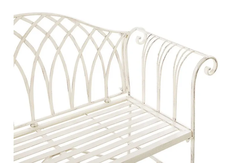 Estadilla Trädgårdsbänk - Vit - Utemöbler & utemiljö - Utesoffa - Trädgårdsbänk & utebänk