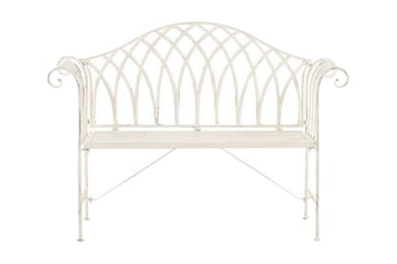 Estadilla Trädgårdsbänk - Vit - Utemöbler & utemiljö - Utesoffa - Trädgårdsbänk & utebänk