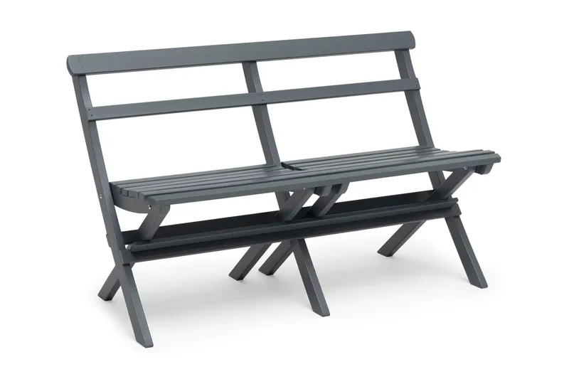 Hillerstorp Torpet Utebänk - Grå - Utemöbler & utemiljö - Utesoffa - Trädgårdsbänk & utebänk