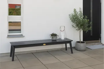 Hillerstorp Utestoltö Bänk Utomhus Svart - Svart - Utemöbler & utemiljö - Utesoffa - Trädgårdsbänk & utebänk