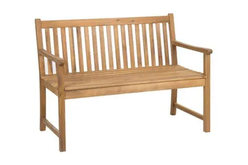 Iazzetta Trädgårdsbänk 120 cm - Trä/Natur - Utemöbler & utemiljö - Utesoffa - Trädgårdsbänk & utebänk