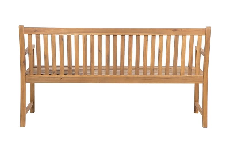 Iazzetta Trädgårdsbänk 160 cm - Trä/Natur - Utemöbler & utemiljö - Utesoffa - Trädgårdsbänk & utebänk