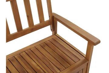 Jaraicejo Trädgårdsbänk med Förvaring - Brun - Utemöbler & utemiljö - Utesoffa - Trädgårdsbänk & utebänk