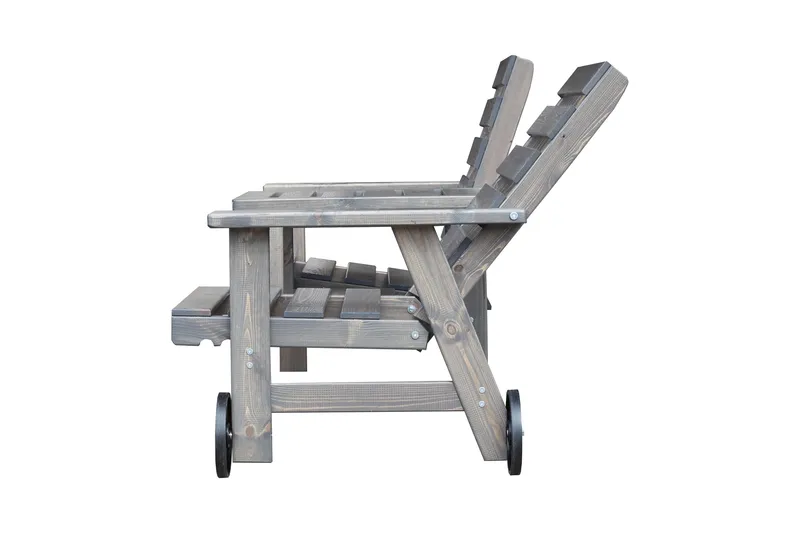 KIngdom Utebänk 177 cm - Grå - Utemöbler & utemiljö - Utesoffa - Trädgårdsbänk & utebänk