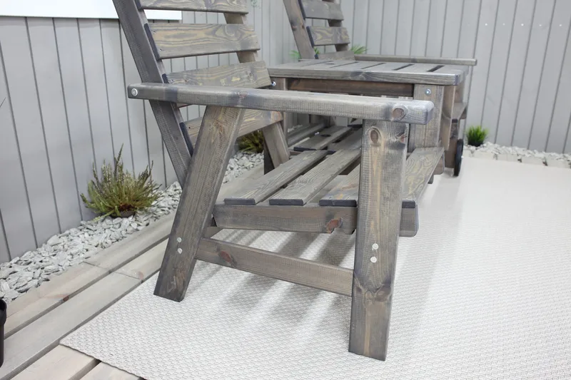 KIngdom Utebänk 177 cm - Grå - Utemöbler & utemiljö - Utesoffa - Trädgårdsbänk & utebänk