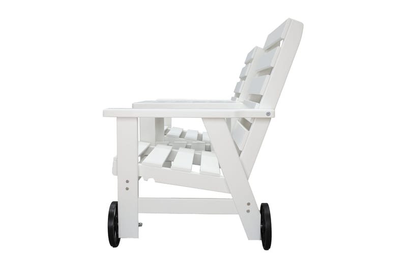 KIngdom Utebänk 177 cm - Vit - Utemöbler & utemiljö - Utesoffa - Trädgårdsbänk & utebänk