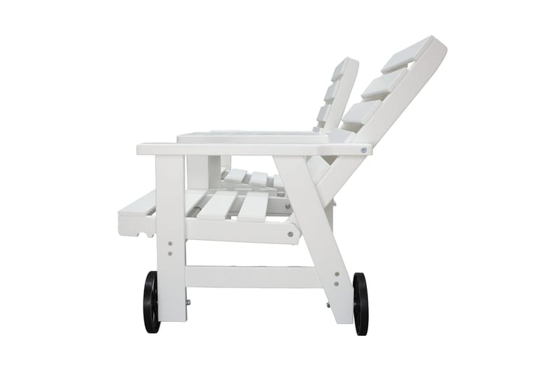 KIngdom Utebänk 177 cm - Vit - Utemöbler & utemiljö - Utesoffa - Trädgårdsbänk & utebänk