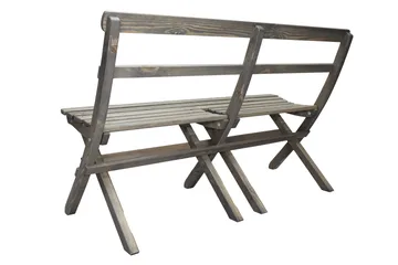 Larios Utebänk 130 cm - Grå - Utemöbler & utemiljö - Utesoffa - Trädgårdsbänk & utebänk