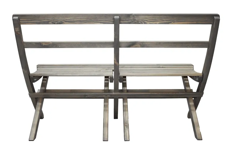 Larios Utebänk 130 cm - Grå - Utemöbler & utemiljö - Utesoffa - Trädgårdsbänk & utebänk