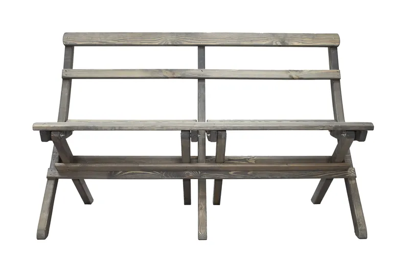 Larios Utebänk 130 cm - Grå - Utemöbler & utemiljö - Utesoffa - Trädgårdsbänk & utebänk