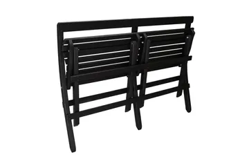 Larios Utebänk 130 cm - Svart - Utemöbler & utemiljö - Utesoffa - Trädgårdsbänk & utebänk