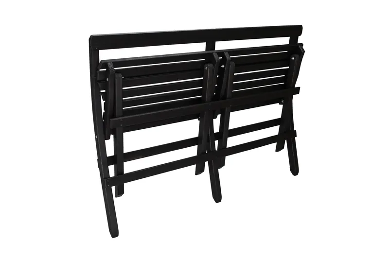 Larios Utebänk 130 cm - Svart - Utemöbler & utemiljö - Utesoffa - Trädgårdsbänk & utebänk