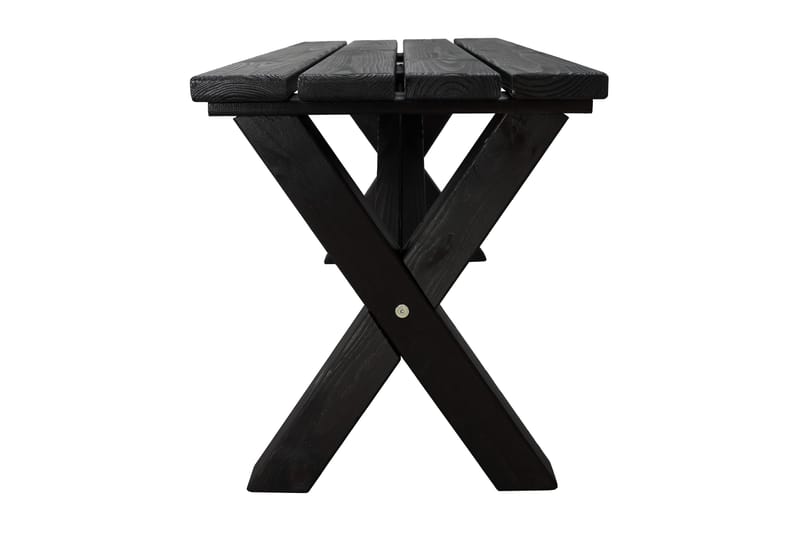 Lietinna Utebänk 100 cm - Svart - Utemöbler & utemiljö - Utesoffa - Trädgårdsbänk & utebänk