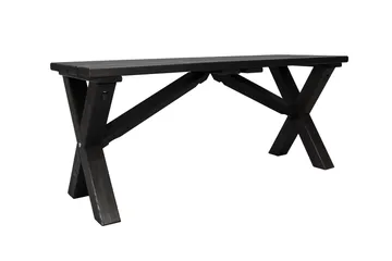 Lietinna Utebänk 100 cm - Svart - Utemöbler & utemiljö - Utesoffa - Trädgårdsbänk & utebänk