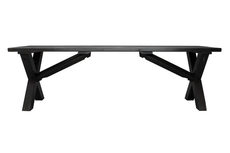 Lietinna Utebänk 140 cm - Svart - Utemöbler & utemiljö - Utesoffa - Trädgårdsbänk & utebänk