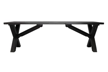 Lietinna Utebänk 140 cm - Svart - Utemöbler & utemiljö - Utesoffa - Trädgårdsbänk & utebänk