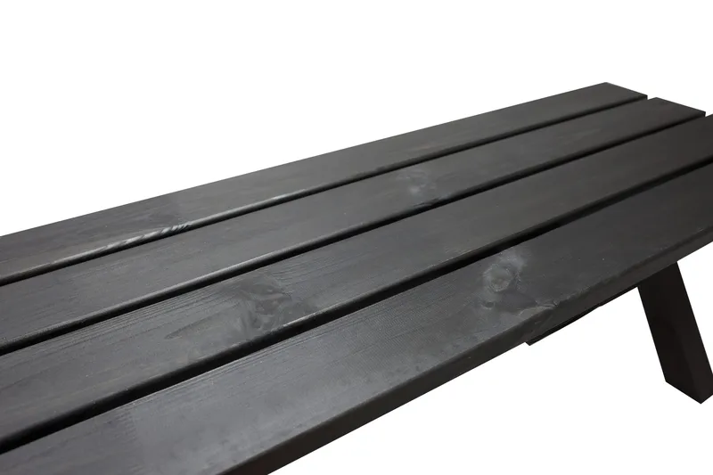 Lietinna Utebänk 140 cm - Svart - Utemöbler & utemiljö - Utesoffa - Trädgårdsbänk & utebänk