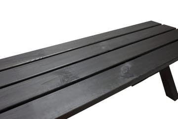 Lietinna Utebänk 140 cm - Svart - Utemöbler & utemiljö - Utesoffa - Trädgårdsbänk & utebänk