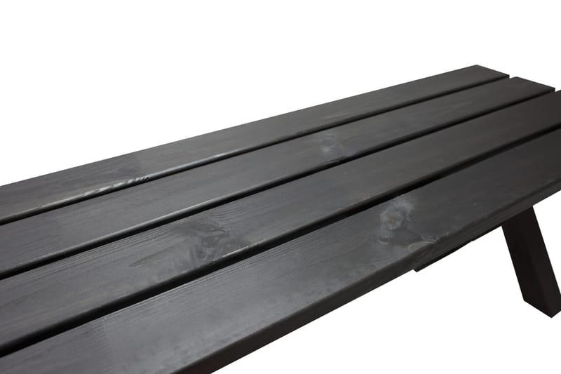 Lietinna Utebänk 140 cm - Svart - Utemöbler & utemiljö - Utesoffa - Trädgårdsbänk & utebänk