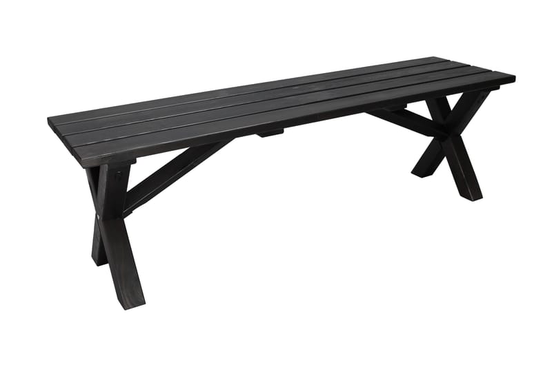 Lietinna Utebänk 140 cm, Svart