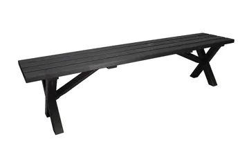 Lietinna Utebänk 180 cm - Svart - Utemöbler & utemiljö - Utesoffa - Trädgårdsbänk & utebänk