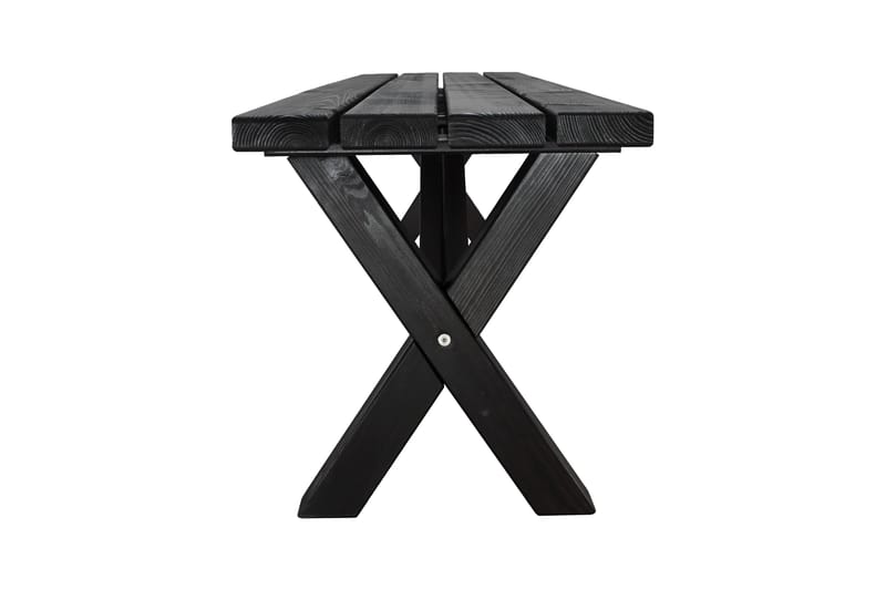 Lietinna Utebänk 180 cm - Svart - Utemöbler & utemiljö - Utesoffa - Trädgårdsbänk & utebänk