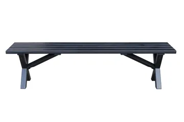 Lietinna Utebänk 180 cm - Svart - Utemöbler & utemiljö - Utesoffa - Trädgårdsbänk & utebänk